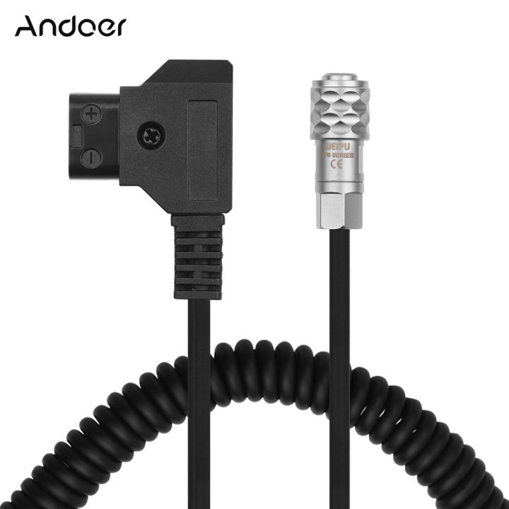 Andoer D Tap To Bmpcc K Pin Locking Power Cable For Blackmagic