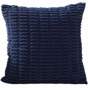 ปลอกหมอนอิงผ้าลูกฟูกนุ่มสบายเหมาะสำหรับบ้าน45x4เรียบง่ายพอดีกับไส้หมอน5ซม.