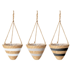 Woven Hanging Basket Multipurpose Organization Holder Supplies for Home Festival Holiday Party Decoration