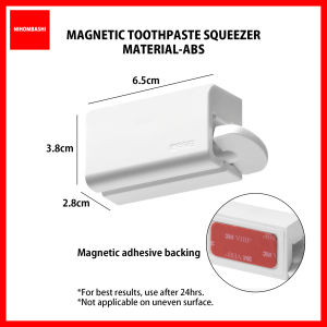Magnetic Toothpaste Roller Squeezer Rolling Tube Toothpaste Bathroom Organizer Toothpaste Face wash tube Dispenser wall mount Counter Shelving Storage