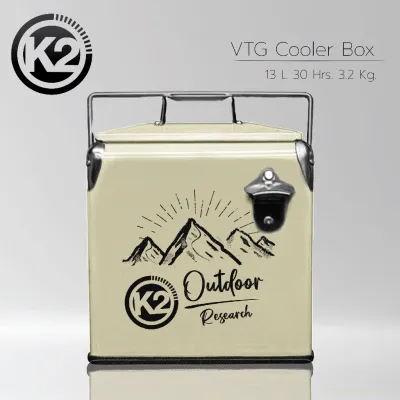 K2 VTG STEEL COOLER กระติกน้ำแข็งขนาด 13L