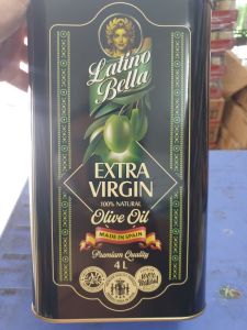 Dầu Extra Virgin hiệu Latino Bella 4 Lít nhập khẩu Tây Ban Nha
