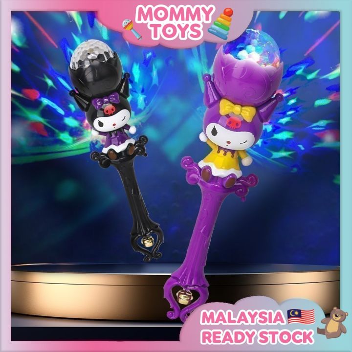 [Light & Music] Random Color Cartoon Magic Stick Series Lighting Disco ...