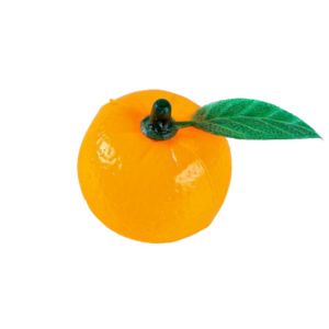 UNQIN 10pcs มินิมินิ พลาสติกสีส้มเทียม เหมือนจริงจริง หัตถกรรมทำมือ ผลไม้ปลอม ของขวัญของเล่นเด็ก ตลกๆ แบบจำลองผลไม้ การตกแต่งห้องครัวที่บ้าน