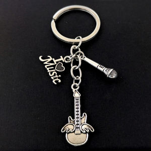 [haoh] Drum Pop Music Lovers Rock Backpack Pendant Band Kit Drum Keychain Backpack Keychain