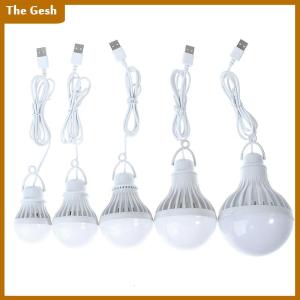 [The Gesh] LED Lantern Portable Camping Lamp Mini Bulb LED USB Power 3W 5W 7W 9W 12W