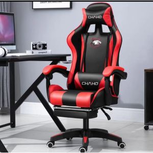 Kursi Gaming / Kursi Gaming Youtuber / Kursi Gaming Murah / Kursi Gaming Original Chaho Premium Quality / Kursi Gaming Warna Merah Hitam