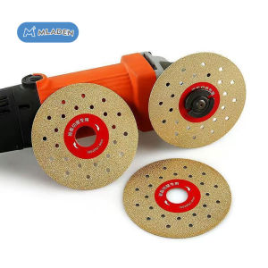MLADEN 4Inch 100Mm Diamond Cutting Grinding Disc Vacuum Brazed Saw Blade For Marble Porcelain Tiles Rock Slab Porcelain