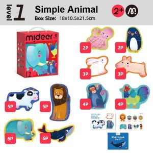 Singapore Level Up Puzzles Level 1 to Level 7 MiDeer Puzzle