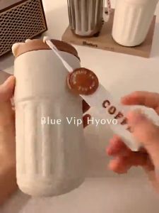 450ml Intelligent Coffee Cup 316 Stainless Steel Temperature Display Leak-Proof Thermos Mug Vacuum