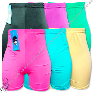 Celana pendek dalaman anak short  / shot  perempuan warna polos bahan spandek premium merek lydyly