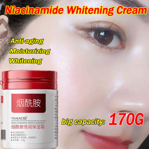 170G Niacinamide Whitening Cream Krim Pemutih Niacinamide Pelembab Wajah Pemutih Anti Aging Perbaikan Night Cream Brightening Lighten Dark Spots Anti Penuaan Pemutih Anti-kerut Dan Anti-penuaan Mengangkat Moisturizing Cream for Face