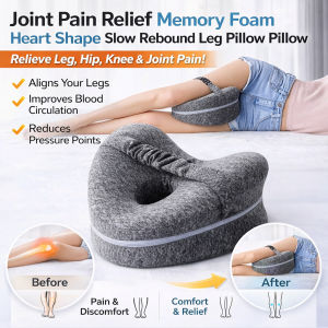 Memory Foam Orthopedic Pillow For Joint Pain Relief/Soothing Sleep Support Pillow/Home&Office Use/Adults&Family Users/Ergonomic Design Pain Relief Pillow