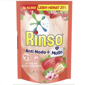 Rinso Molto Korean Stroberry Deterjen Japanese Peach Detergent Cair Detergen Liquid Cuci Pakaian