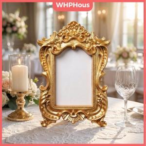 WHPHous Vintage Gold DIY Shadow Box for 3D Photo Memory Frame Decorative Home Wall Art Keepsake Display
