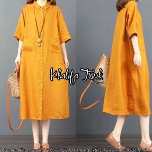 Tunik Wanita Kekinian/Atasan Wanita Polos/Khalifa Tunik/Long Tunik Wanita Korean Style/Atasan Wanita Oversize