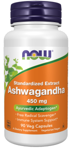 Now Ashwagandha 450mg – Viên uống chiết xuất nhân sâm hỗ trợ tinh thần giấc ngủ tăng năng lượng