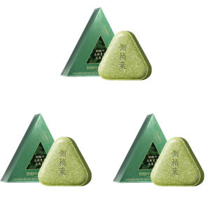 Natural Plant Ingredients Soap Shampoo Sensitive Skin Concentration Antidandruff Antiitching Hair Strengthening Hair Protection Usman Grass Shampoo Soap