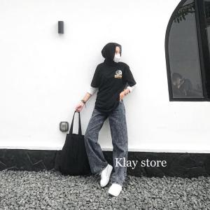 Kulot jeans Celana kulot jeans Highwais kulot jeans Model terbaru Kekinian Anti begah Celana kulot jeans wanita Kekinian Kulot jeans snow wanita Premium Celana jeans wanita Kulot jeans wanita Celana highwaist wanita Jeans wanita Highwaist kulot jeans wash