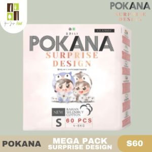 Pokana Pants Surprise Desain UK S / M / L / XL / XXL / Mega Pack / Popok Bayi / Popok Sekali Pakai / Popok Celana