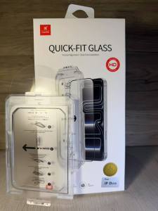 XUNDD Tempered Glass 9H HD Clear Quick Fit Anti-Fingerprint Screen Protector FOR IPHONE DUO