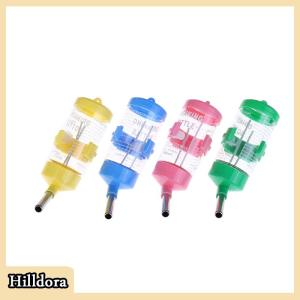 [Hilldora] พลาสติกหนูแฮมสเตอร์ดื่มน้ำขวดจ่ายป้อนน้ำพุแขวน