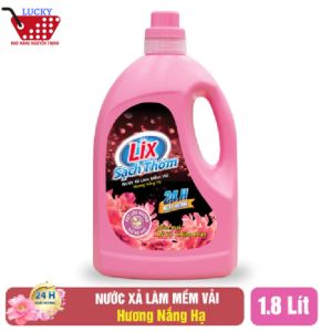 Lix Fabric Conditioner 1.8L Concentrated Floral Scent Anti-Bacterial Long-Lasting 24H