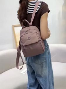HANKE Small Backpack Nylon Solid Bag For Travel and Office Bag