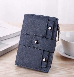 BJ31374 - BLACK/BLUE/GREEN/GRAY/PINK DOMPET KLIP KANCING KECIL BEST SELLER PRAKTIS DOMPET KARTU WANITA WARNA PASTEL TAS WANITA FASHION IMPORT MODIS ELEGAN TERMURAH TERLARIS TERBARU BAGSTORE JAKARTA TAS BATAM BQ3183 CR7498 LT1374 JTF1332