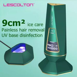 Lescolton Newest IPL Epilator Icecool Laser Hair Removal Photon Depilation Machine UV Sterilization Women face Men Depilador