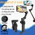 Gimbal chống rung cho điện thoại 3-Axis L9,  Tay cầm gimbal chống rung, Gimball chống rung chuyên nghiệp, Gimble quay phim chụp ảnh , quay tik tok, có thể kéo đai, hỗ trợ AI theo dõi thông minh tích hợp đèn trợ sáng. 