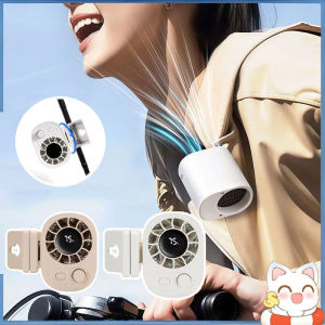 Mini Clip Fan 100-Speed Rechargeable Low Noise Waist Clip Electric Fan LED Display for Outdoor Desktop Baby Trolley