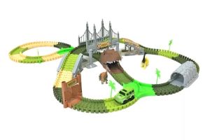 YY. Railway Track DIY tracks Car toys Race tracks for children Kids Toys and games Kids Indoor Game