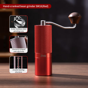 BINCOO Manual Coffee Grinder Conical Burr Mill Bean Hand Grinder Portable French Press Coffee Maker Accessories