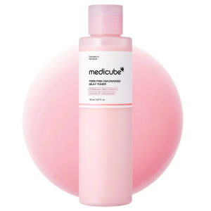 Medicube PDRN Pink Niacinamide Milky Toner 150ml Creamy Milk-Like Brightening Facial Lotion with PDRN Niacinamide Panthenol & Ceramide NP Evens Dull Uneven Tone Fade Dark Spots Barrier Repair