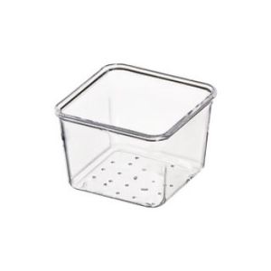 NACHUAN multi-size transparent drawer organizer without lid compartment free combination of small miscellaneous items organizer drawer manager
