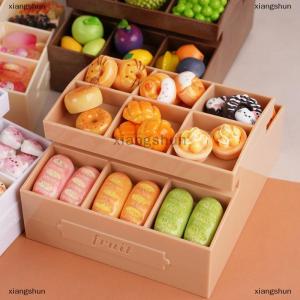 [COD] xiangshun 1:12 Dollhouse Miniature Simulation Fruit Snack Stand Furniture Home Model Decor Toy Doll House Accessories