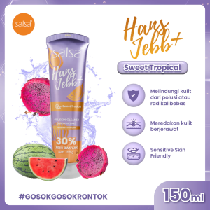 SALSA Hans Jebb NEW PRODUK VARIAN BARU | gel skin cleaner Peeling Gel - Perontok Daki dan Ketiak Hitam