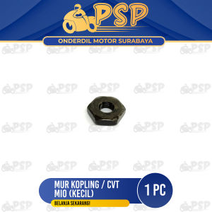 Mur Kopling / CVT Mio (Kecil) - Mor Mur Nut Pully Puli Puly Puley Pulley Kecil Drat 8mm M8 Kunci 24