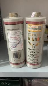 [ DEAL SỐC ] Phục Hồi Hấp Tóc Keratin NaNo Complex Chuẩn Thơm Cafe 1000ml Phục Hồi Tóc Nát Trẻ Ngọn Hư Tổn Nặng