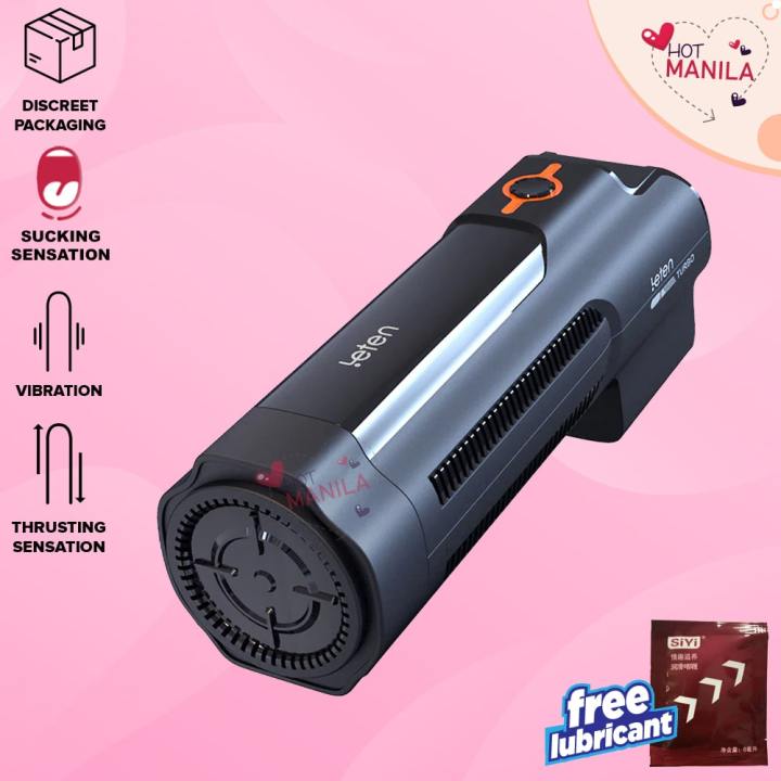 Leten Gun King Male Masturbator Oral Sucking Sextoy For Man