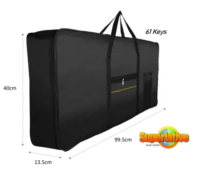 Electronic Music Keyboard Bag For 61 / 88 Keys Padded Piano Case Electric Keyboard Digital Piano