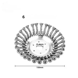 Lưỡi cắt cỏrẫy cỏ tận gốc bàn chải máy cắt cỏ 6 inch và 8 inch hàng chính hãng
