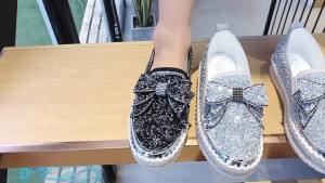 Plus Size Summer New WomenS Wedge Heel Peep-Toe Thick-Soled Rivet Sandals