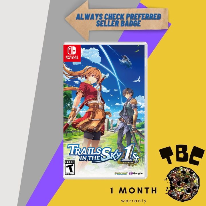 Switch Trails in the Sky 1st Chapter - Nintendo Switch [PRELOVED ...