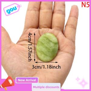 gou Natural Massage Stones Green Stones Cold Rock for Spa Deep Tissue Massager