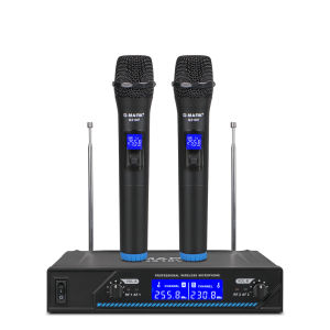 G-MARK G210V Wireless Microphone Professional 2 Channel For Party Singing Church Show Home