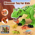 Large Swallowing Dinosaur Toy Joints Movable Tyrannosaurus Rex Jurassic