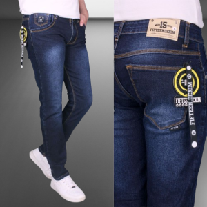 FIFTEEN DENIM-Celana jeans black jazz pria - Celana jeans skiny premium - Celana Jeans Pria Slimfit - Celana Denim Pria Skiny - Celana Panjang Pria Jeans Pensil termurah - Celana pria terbaru