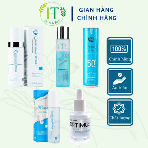 Bộ mỹ phẩm chăm sóc da kem chống nắng serum thiên nhiên sữa rửa mặt tẩy trang xịt khoáng Toner